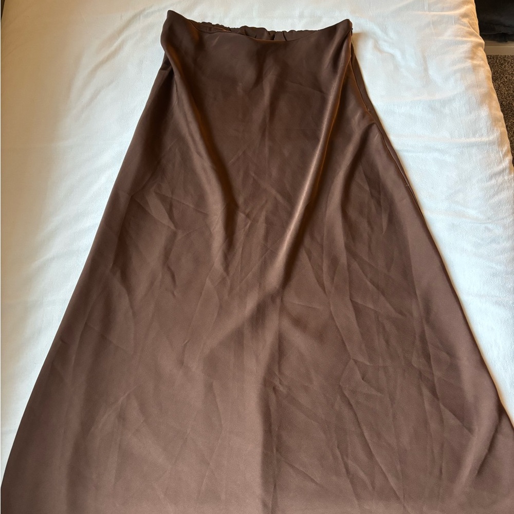 Elegant Brown Women's Skirt